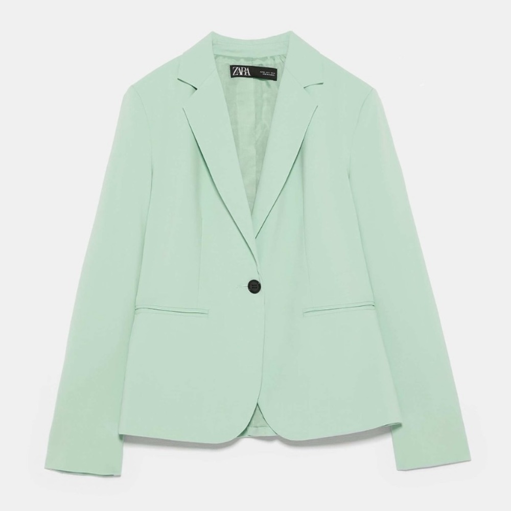 Zara Mint Blazer